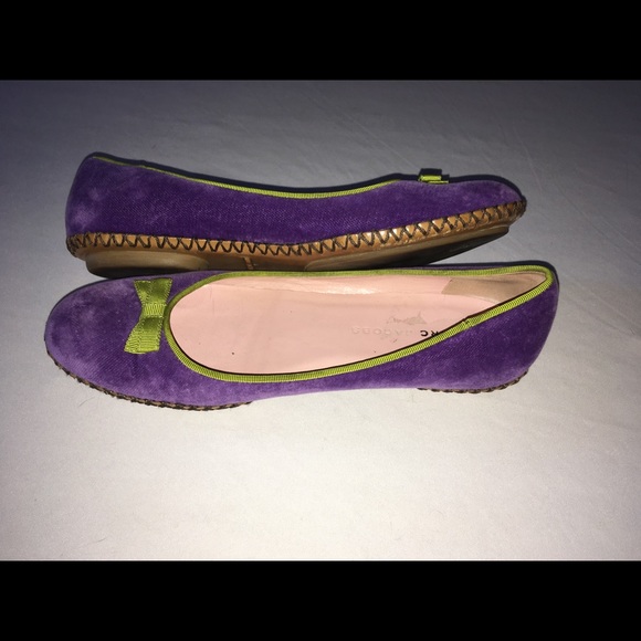 Marc Jacobs velvet ballet flats - Picture 5 of 14